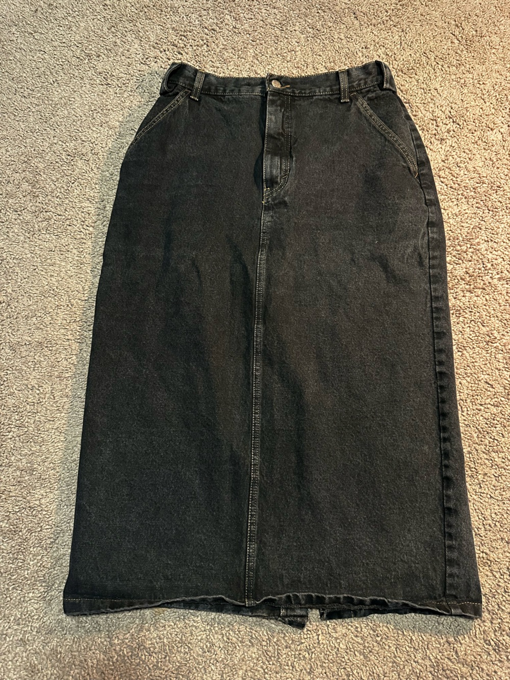 Rad 80s vintage denim skirt sz 6